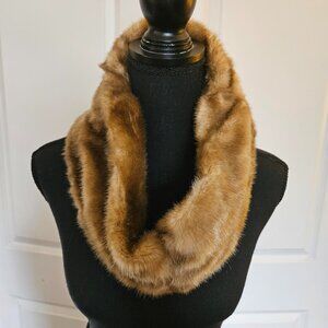 Calvin Klein Faux Fur Neck Collar